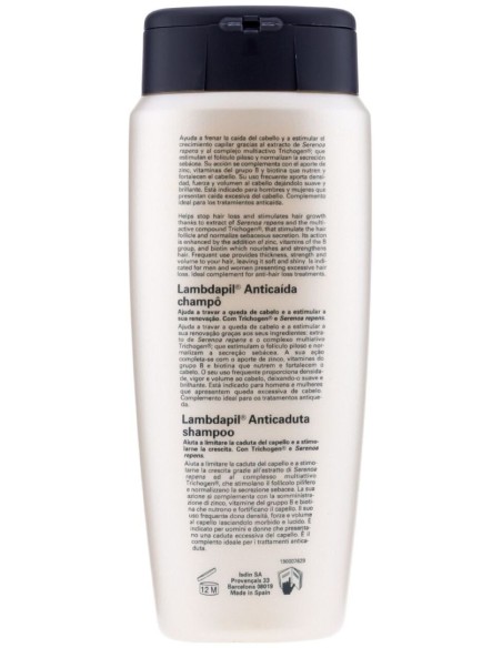 Isdin Lambdapil Champú Anticaída, 200 Ml