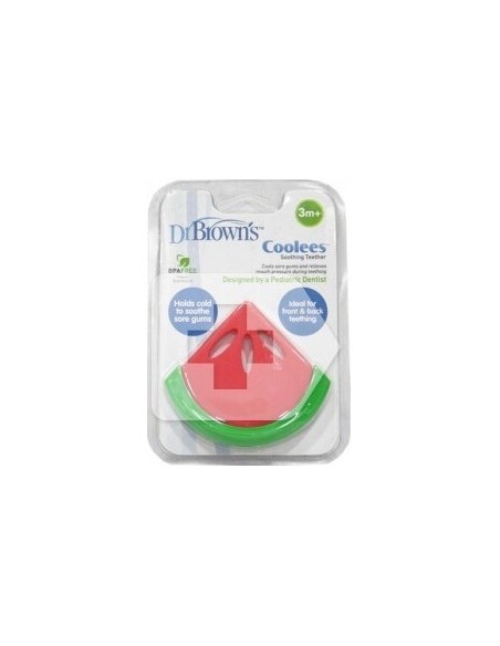 Dr. Brown'S Coolees Mordedor Calmante Sandía 3M+, 1 Ud