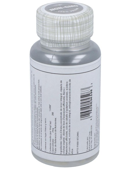 Solaray Cobre Citrato 2Mg 60Caps