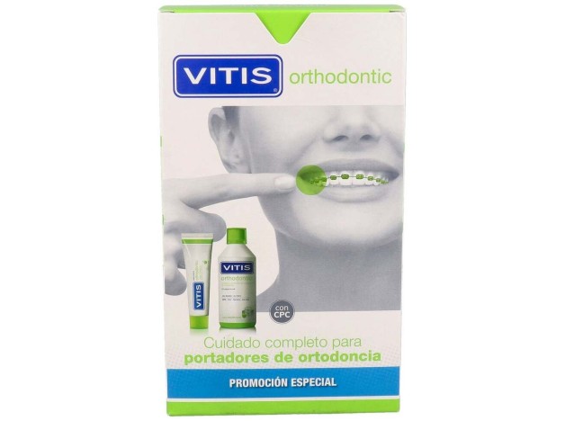Vitis Orthodontic Pasta 100Ml + Colutorio 500Ml