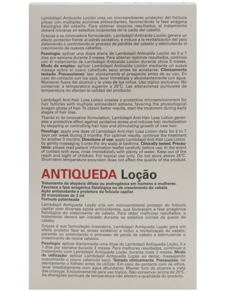 Isdin Lambdapil Anticaída Loción, 20 Uds