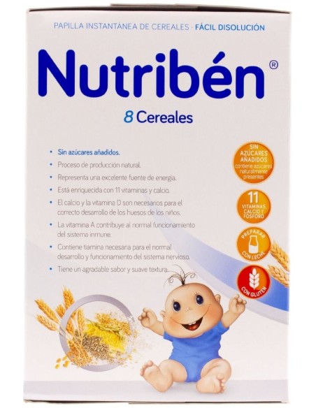 Nutribén 8 Cereales, 600 G