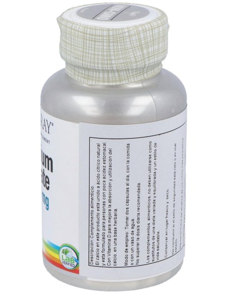 Calcium W/D3 Citrate 1000 Mg - 90 Cápsulas