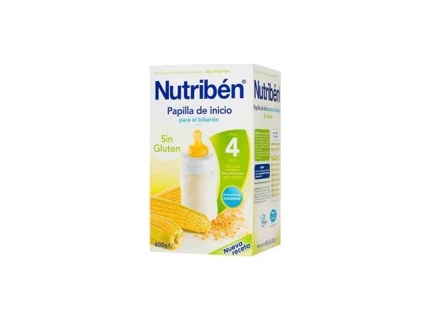 Nutribén® Papilla Inicio Biberón Sin Gluten 600G