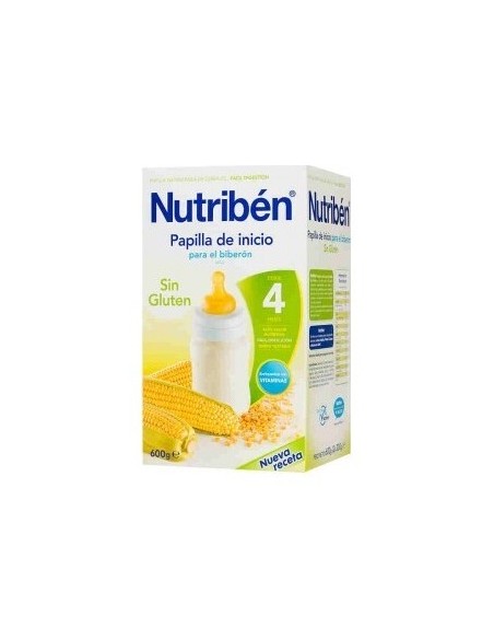 Nutribén® Papilla Inicio Biberón Sin Gluten 600G
