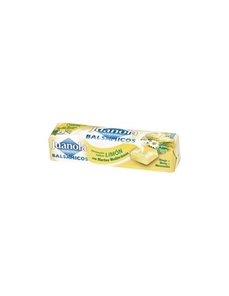 Juanola Caramelos Balsámicos Sabor Limón Con Hierbas Mediterráneas, 30 G