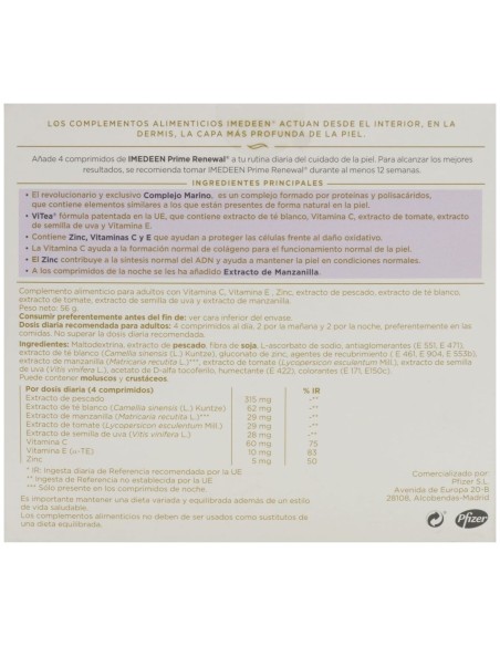 Imedeen Prime Renewal, 120 Comprimidos
