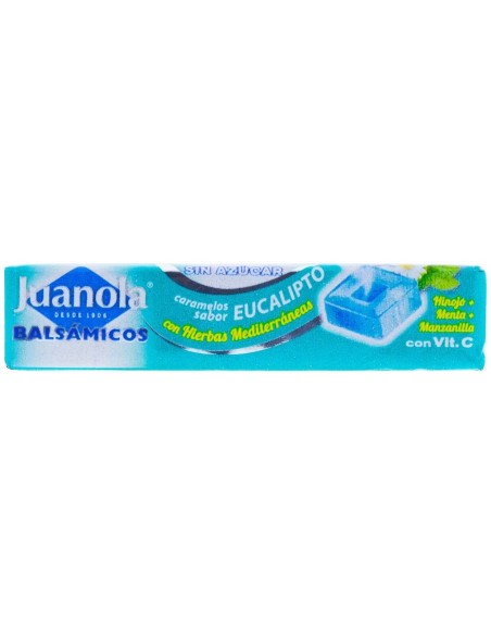 Juanola Caramelos Vitamina C Y Hierbas Mediterráneas Con Sabor Eucaliptus, 30 G