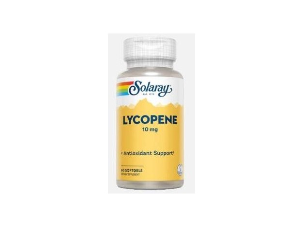Solaray Lycopene 10Mg 60Cáps
