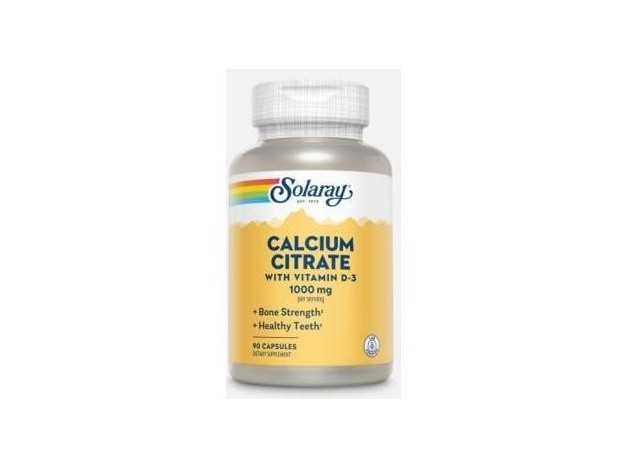 Calcium W/D3 Citrate 1000 Mg - 90 Cápsulas