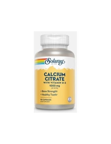 Calcium W/D3 Citrate 1000 Mg - 90 Cápsulas