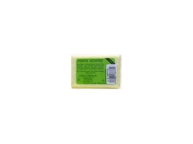Jabón Estel Farma Azufre Fuerte 10% 100G