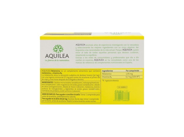 Aquilea Melatonina 1,95 Mg, 60 Comprimidos