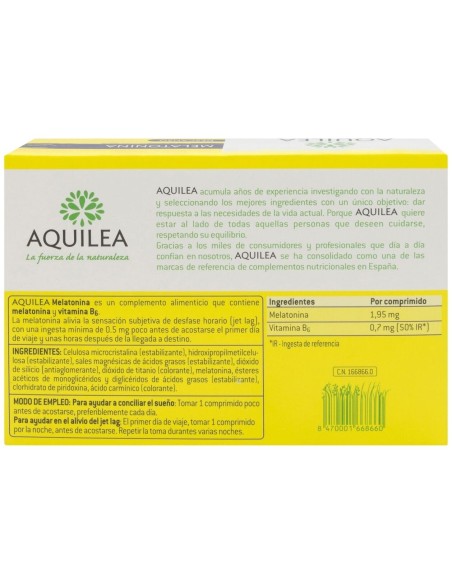 Aquilea Melatonina 1,95 Mg, 60 Comprimidos
