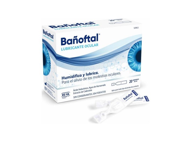 Bañoftal Gotas Oftálmicas Monodosis, 20 Uds