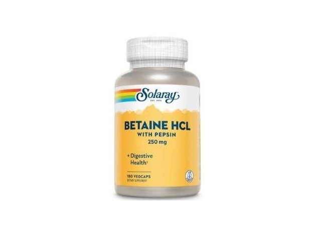 Betaine Hci 250Mg 180Vcap.