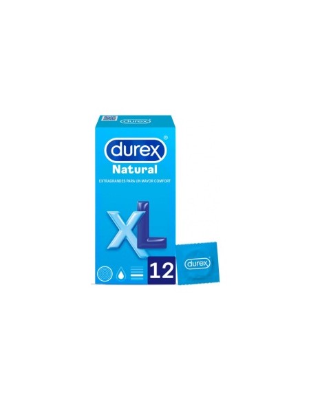 Durex Natural Xl Preservativos 12Uds
