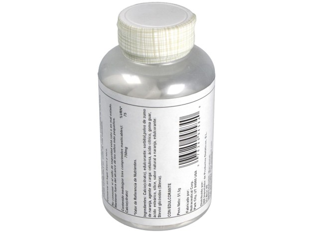 Calcium Citrate 1000 Mg Comprimidos Masticables...