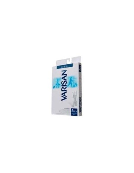 Varisan Media Larga Silicona Negro Compresión Normal Talla 5, 1 Ud
