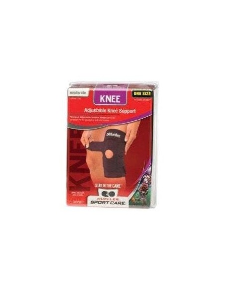 Mueller Rodillera Ajustable Talla Única, 1 Ud