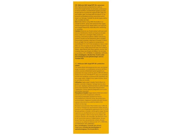 Heliocare 360º Airgel Spf 50+, 60 Ml