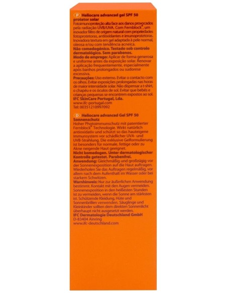 Heliocare Advanced Gel Protector Solar Spf50 50Ml