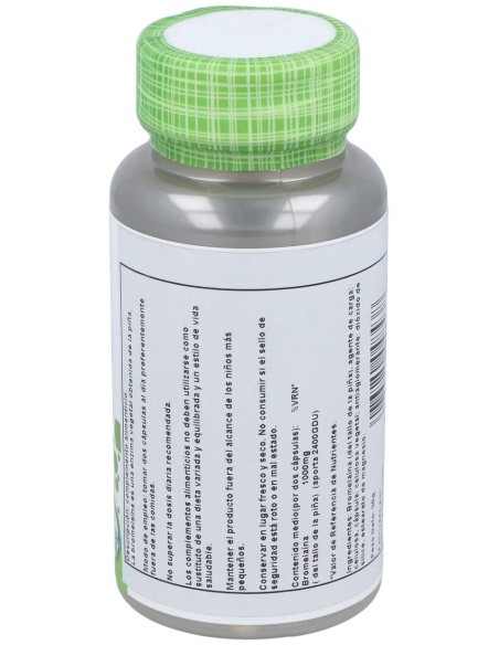 Solaray Bromelain 60Cáps