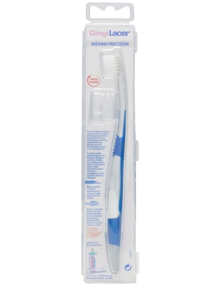 Lacer Gingilacer Cepillo Dental Encías Delicadas Cabezal Pequeño 1Ud