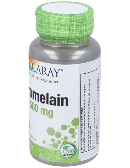 Solaray Bromelain 60Cáps