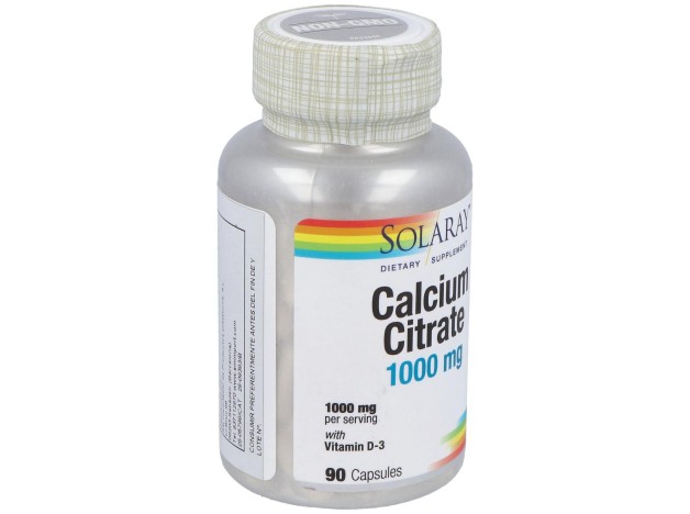 Calcium W/D3 Citrate 1000 Mg - 90 Cápsulas