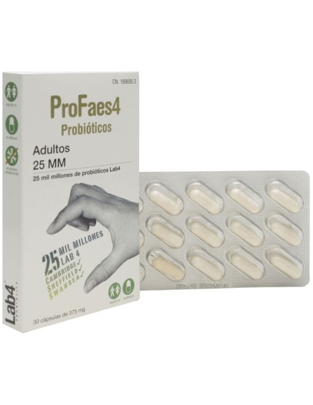Profaes4 Probióticos Adultos 25Mm 30Cáps