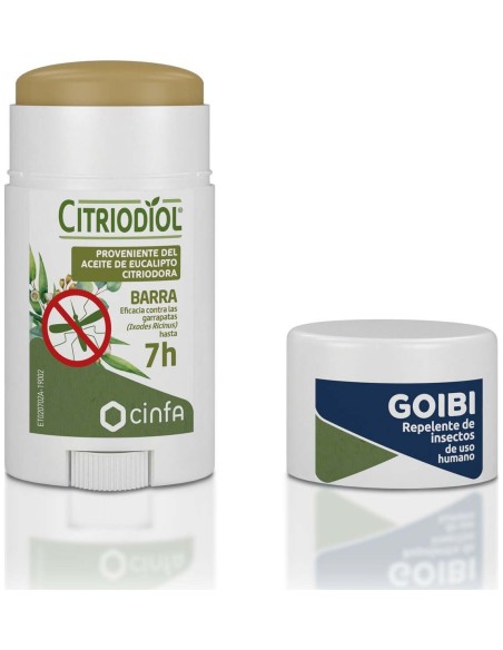 Goibi Antimosquitos Nature Barra Repelente, 50 Ml