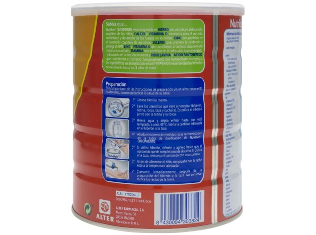 Nutribén® Crecimiento Pro+ 800G