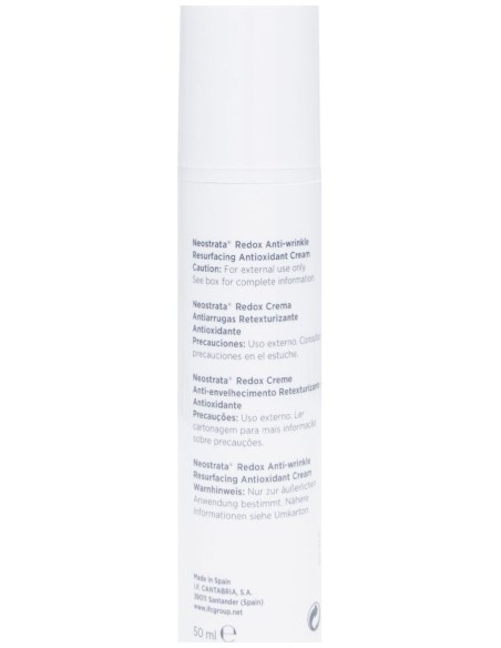 Neostrata Basis Redox Crema Antiarrugas Antioxidante Retexturizante, 50 Ml
