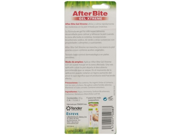 After Bite Xtreme Gel 20Gr.