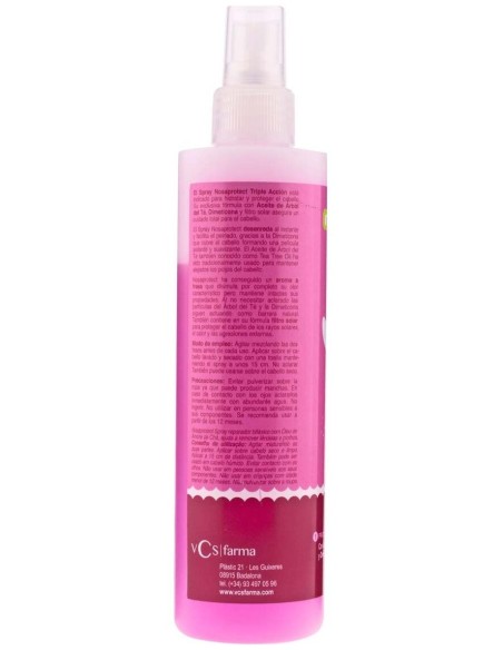 Nosa Spray Desenredante Árbol De Té Fresa, 250 Ml