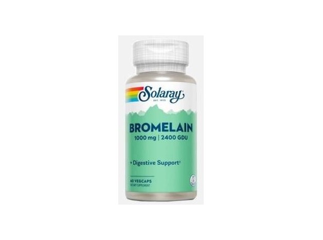 Solaray Bromelain 60Cáps