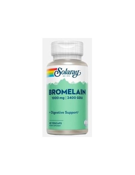 Solaray Bromelain 60Cáps