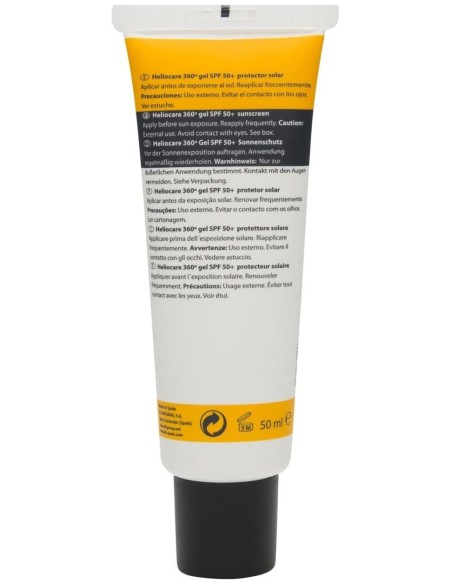 Heliocare 360º Spf 50+ Gel Protector Solar, 50 Ml