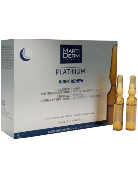 Martiderm®  Platinum Night Renew 10Amp