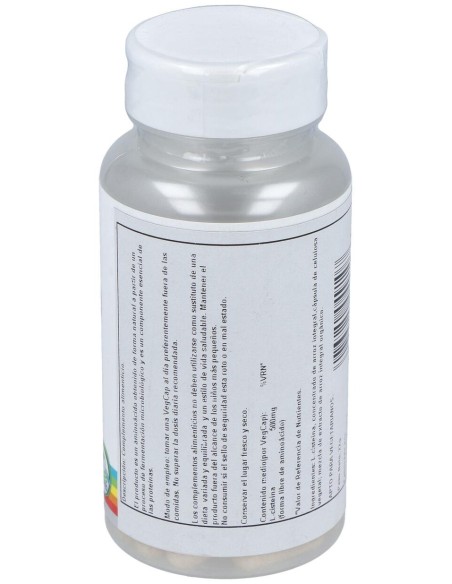 Solaray L-Cysteine 500Mg 30Cáps