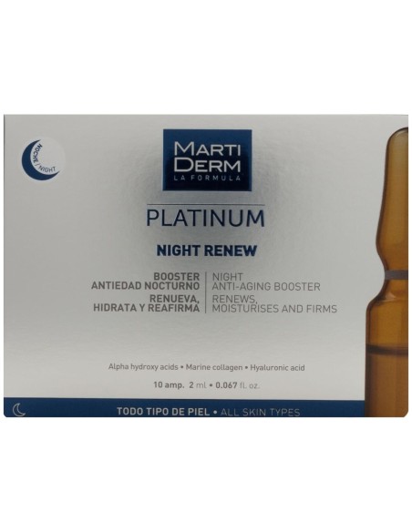 Martiderm®  Platinum Night Renew 10Amp