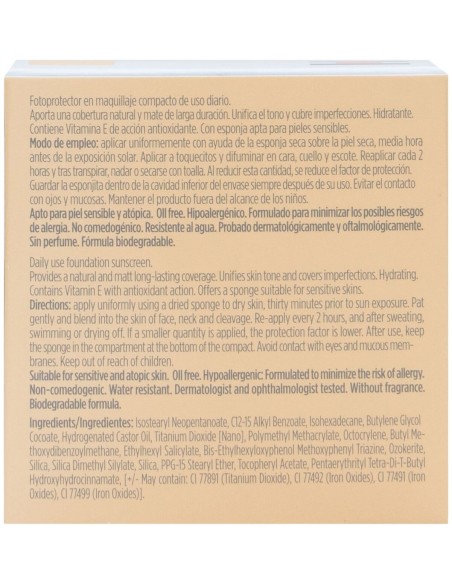 Isdin® Fotoprotector Compact Arena Oil-Free Spf50+ 10G