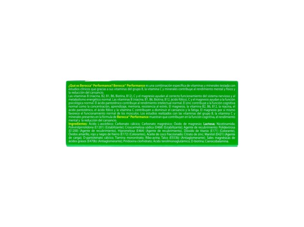 Berocca Performance, 30 Comprimidos
