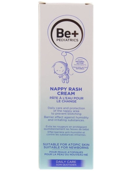 Be+ Pediatrics Pasta Al Agua Cambio De Pañal, 75 Ml