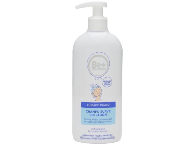 Be+ Pediatrics Champú Suave Sin Jabón, 300 Ml