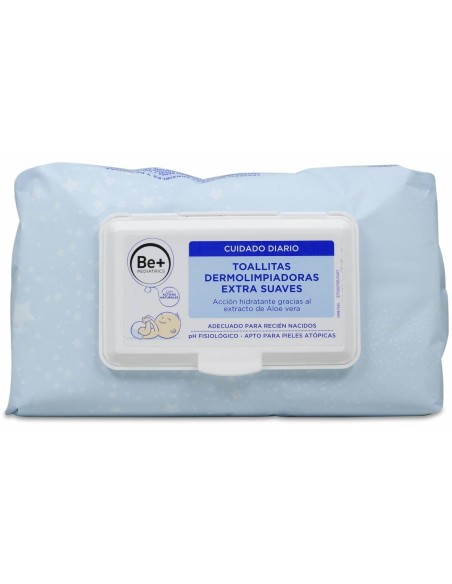 Be+ Pediatrics Toallitas Dermolimpiadoras Extra Suaves 3X72Uds