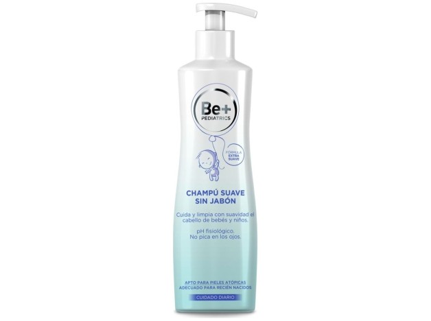 Be+ Pediatrics Champú Suave Sin Jabón, 300 Ml