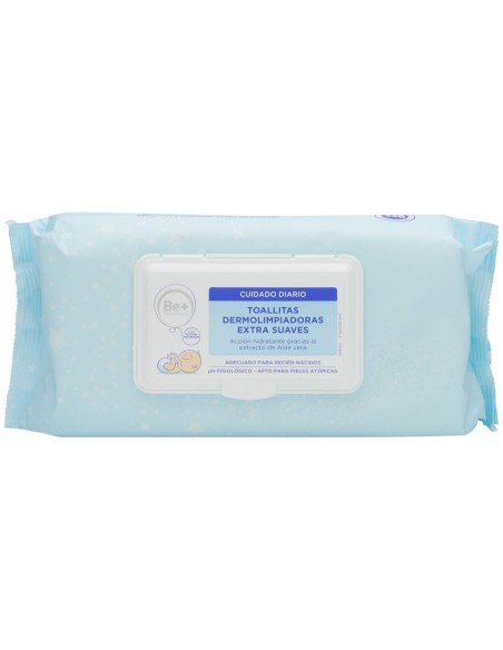 Be+ Pediatrics Toallitas Dermolimpiadoras Extra Suaves 3X72Uds