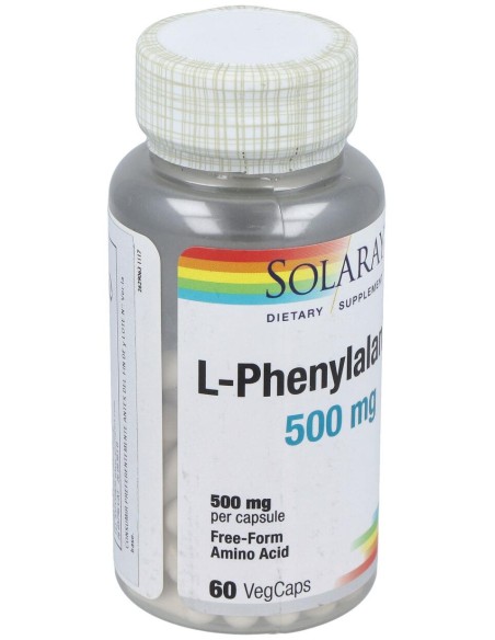 Solaray L-Phenylalanine 500Mg 60Cáps